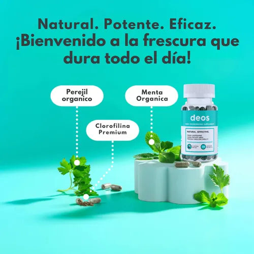 DEOS™ – Desodorante Natural Interno