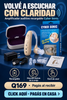 Cyber Sonic amplificador auditivo recargable