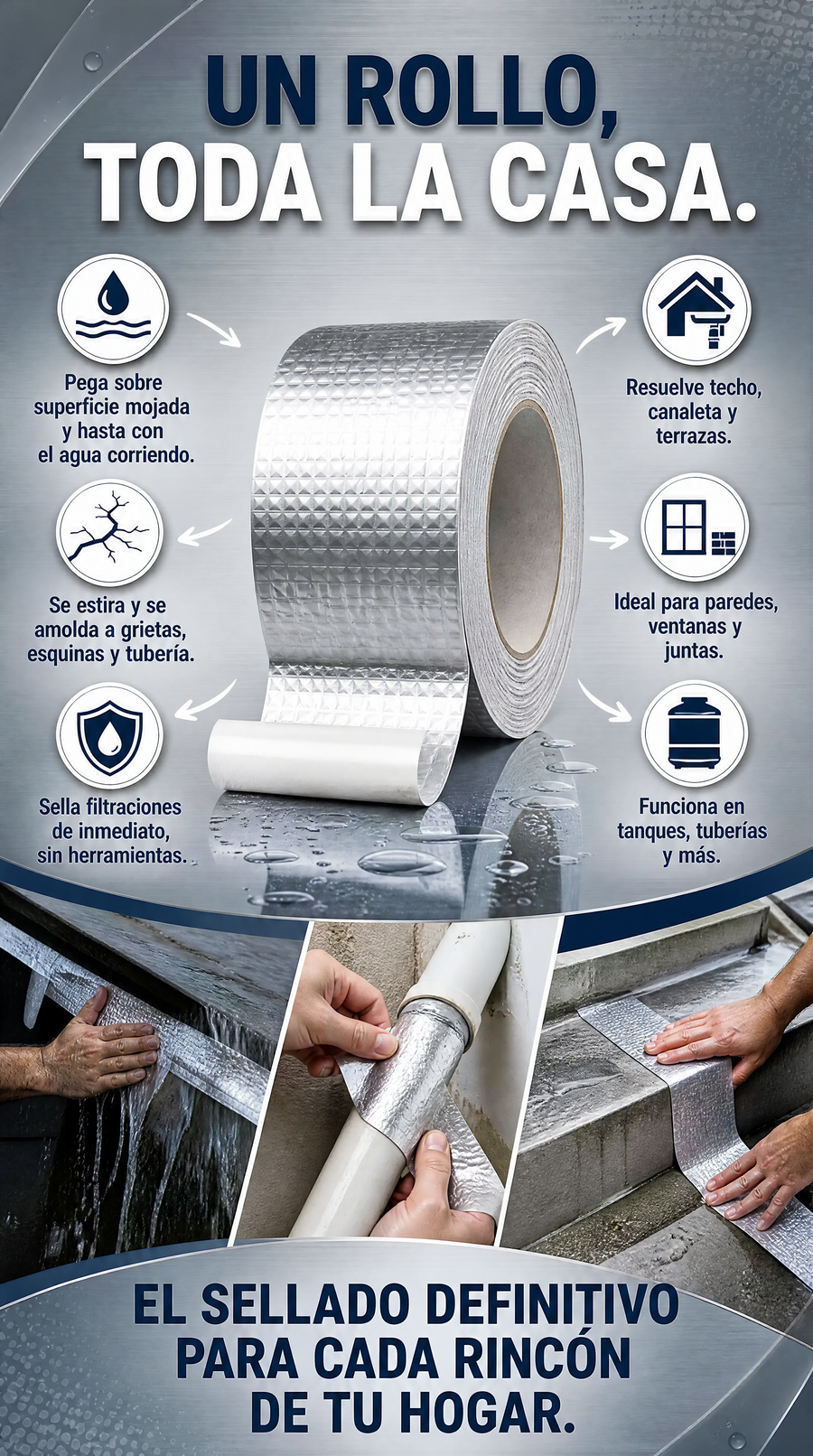 Un rollo, toda la casa - beneficios