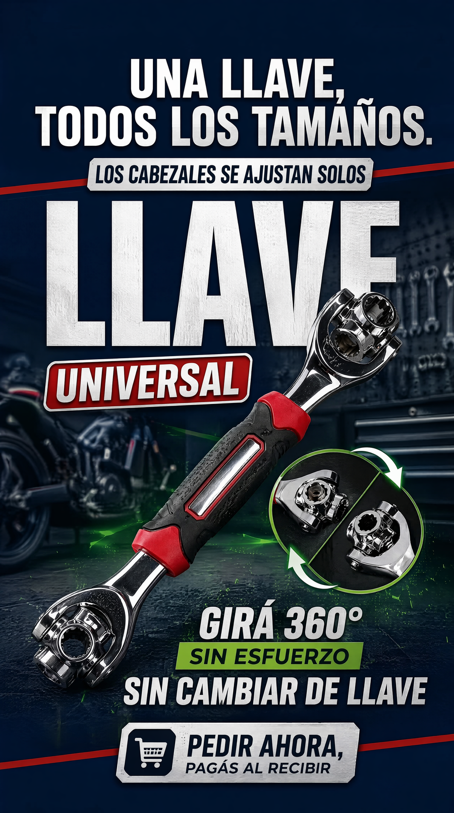 Una llave, todos los tamaños