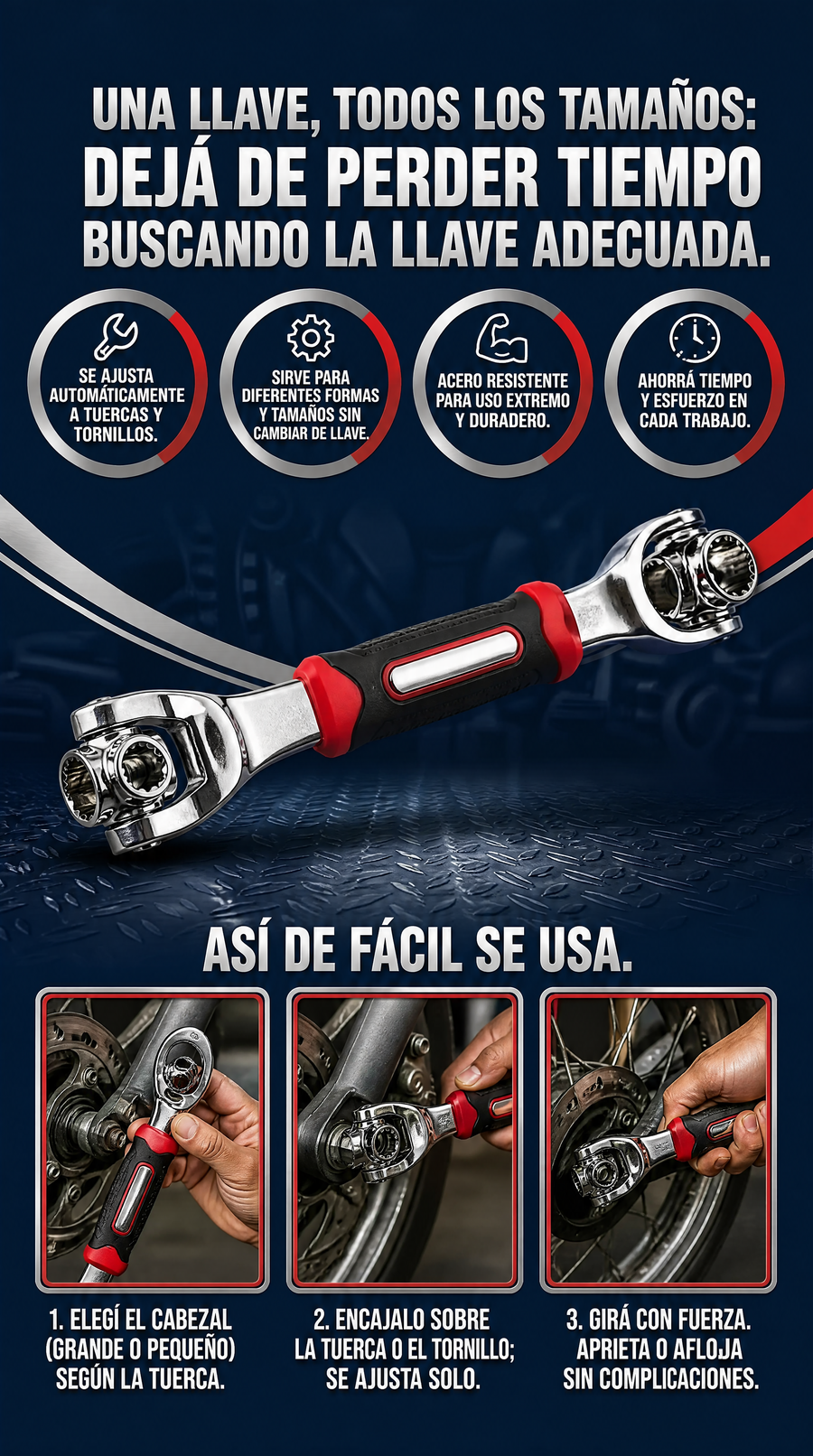 Así de fácil se usa
